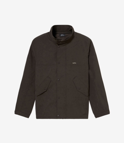 美品 A.P.C. アーペーセー フランス製 ツイード 比翼 カーコート 1 A.P.C.（アーペーセー）24265133161 SUTHERLAND ブルゾンの通販