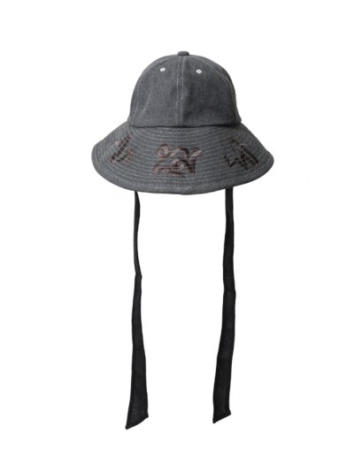 【新品】Sasquatchfabrix.DENIM EARMUFF HAT DENIM EARMUFF HAT (22AW-GOH-002) | Sasquatchfabrix. / 帽子
