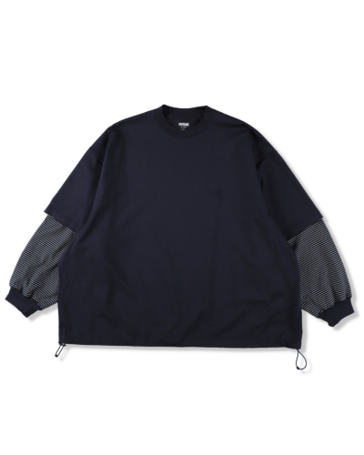 最終値下げ！＜H＞BALLOON SLEEVE REGULAR COLLAR is-ness（イズネス) 25AW_01_1007AWCS02 BALLOON LAYERED LONG