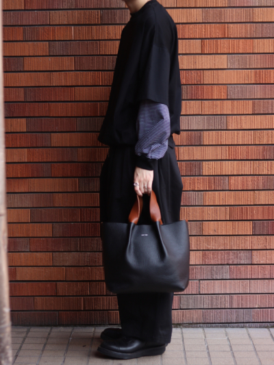 is-ness（イズネス) 25AW_01_1007AWCS02 BALLOON LAYERED LONG SLEEVE