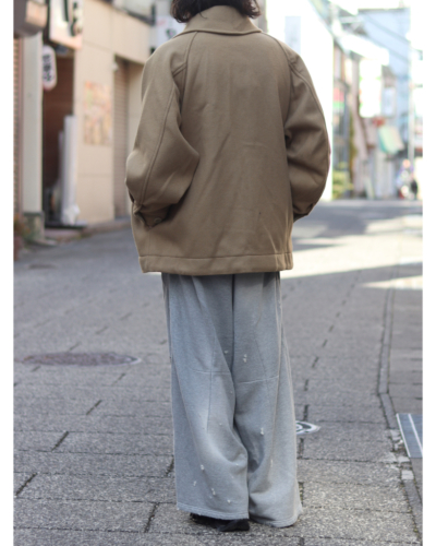 is-ness（イズネス) 25AW_32_1007AWCOAT02 DUFFLE SMOCKS COATの通販
