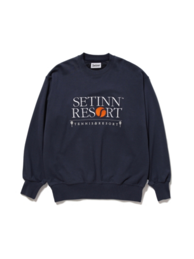 Setinn（セットイン）25S-014 STN Resort Crew Sweat[FINAL SALE]の