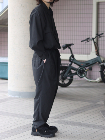 is-ness イズネスGABARDINE JUMPSUIT is-ness イズネスGABARDINE JUMPSUIT