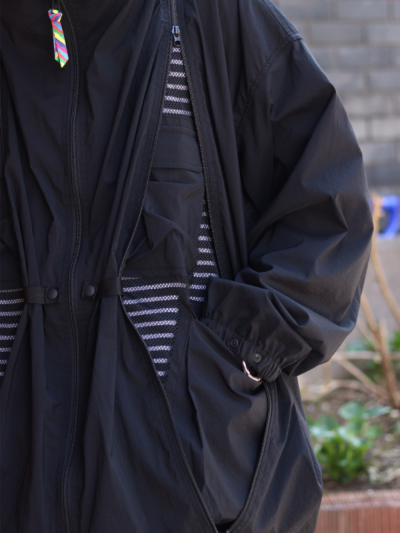 is-ness（イズネス) 25SS_38_1006SSJK04 TECHNICAL VENTILATION