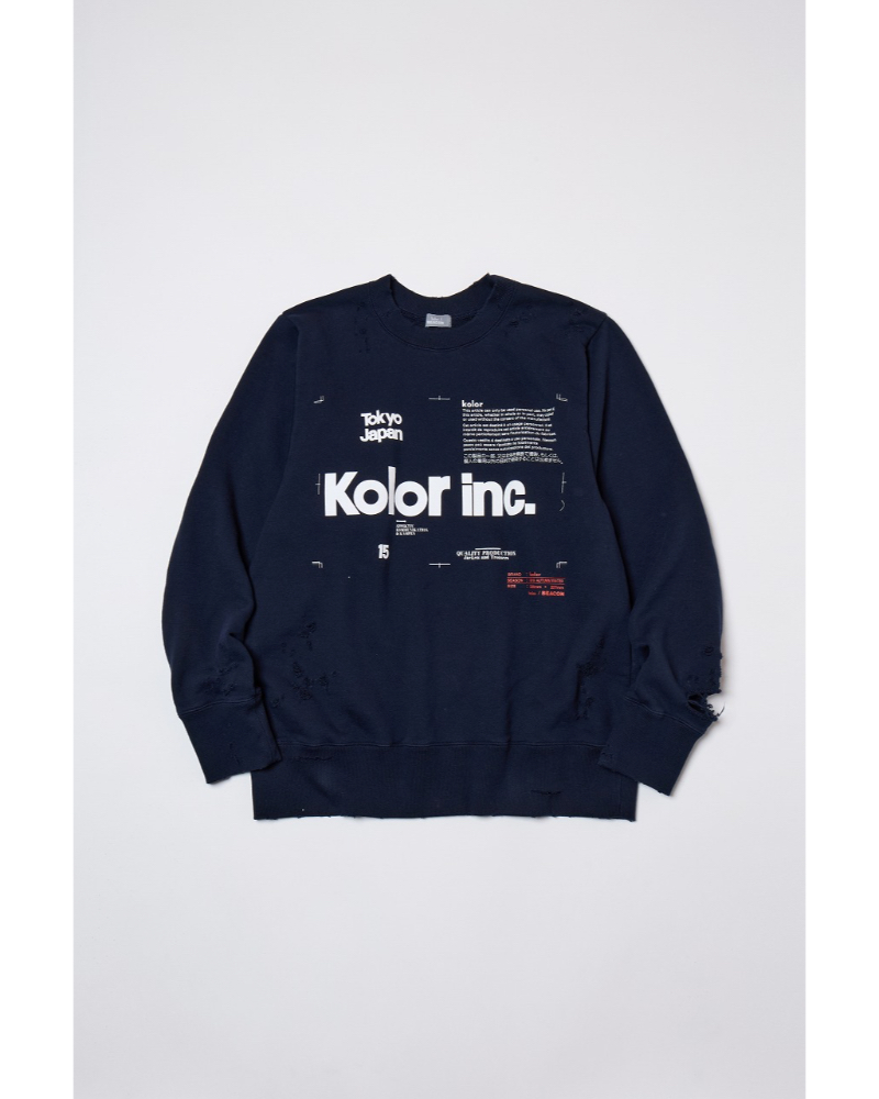 kolor / BEACON カラービーコン tee kolor BEACON（カラービーコン）25WBM-T06234 Cut&sewの通販