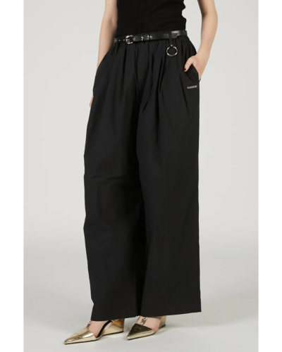 ARULLE ♡ gathered aladdin pants ブラック Wide leg joggingpants | Black | NEW YORKER