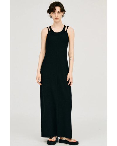トップス PRANKPROJECT Inverted Cami Dress PRANK PROJECT (プランク プロジェクト) 31261265605 Double Neck Cup