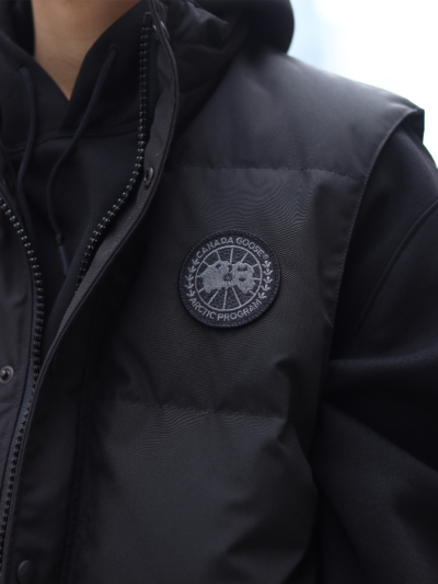 ジャケット・アウター   garson vest black M 4151MB 楽天市場】【ｸｰﾎﾟﾝ5%OFF】カナダグース・ブラックレーベル