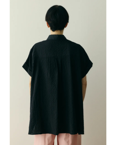 HeRIN.CYE（へリンドットサイ ）530JSM30-1031 Back long shirtの通販