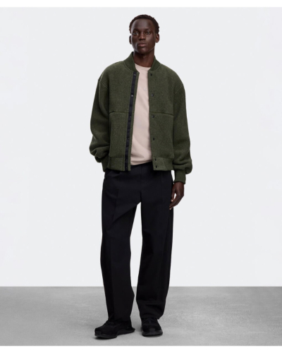 CANADA GOOSE（カナダグース) 7221MB Hudson Fleece Bomber Black