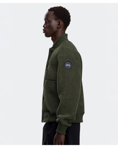 CANADA GOOSE（カナダグース) 7221MB Hudson Fleece Bomber Black