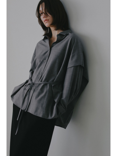 MANOF (マノフ) 80122-4033 SHOULDER TUCK SHIRTの通販 - BOOMERANG