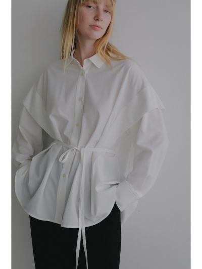MANOF (マノフ) 80122-4033 SHOULDER TUCK SHIRTの通販 - BOOMERANG