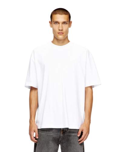 DIESEL (ディーゼル) A113020HGAM141T-Shirt With Maxi Oval D