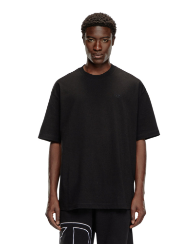 DIESEL (ディーゼル) A113020HGAM141T-Shirt With Maxi Oval D
