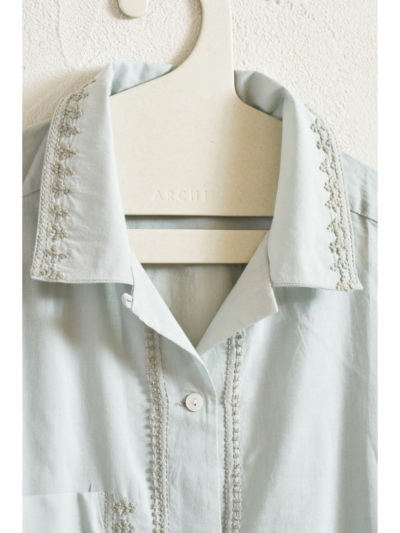 archi(アーキ)AS25-D1 HAND EMBROIDERY SHIRTSの通販 - BOOMERANG archi(アーキ)AS25-D1 HAND EMBROIDERY SHIRTSの通販 - BOOMERANG