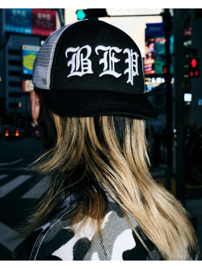 BlackEyePatch（ブラックアイパッチ）BEPSS26AC70 3 LETTER OE MESH
