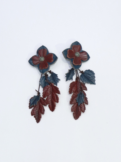 FUMIE TANAKA（フミエタナカ） F22A-54 long flower earringの通販