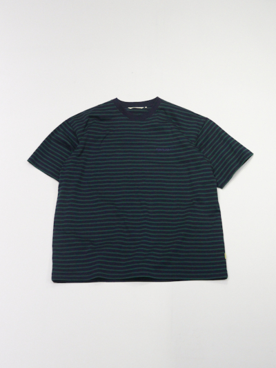 WAKE. FARAH striped S/S T-shirt Navy M