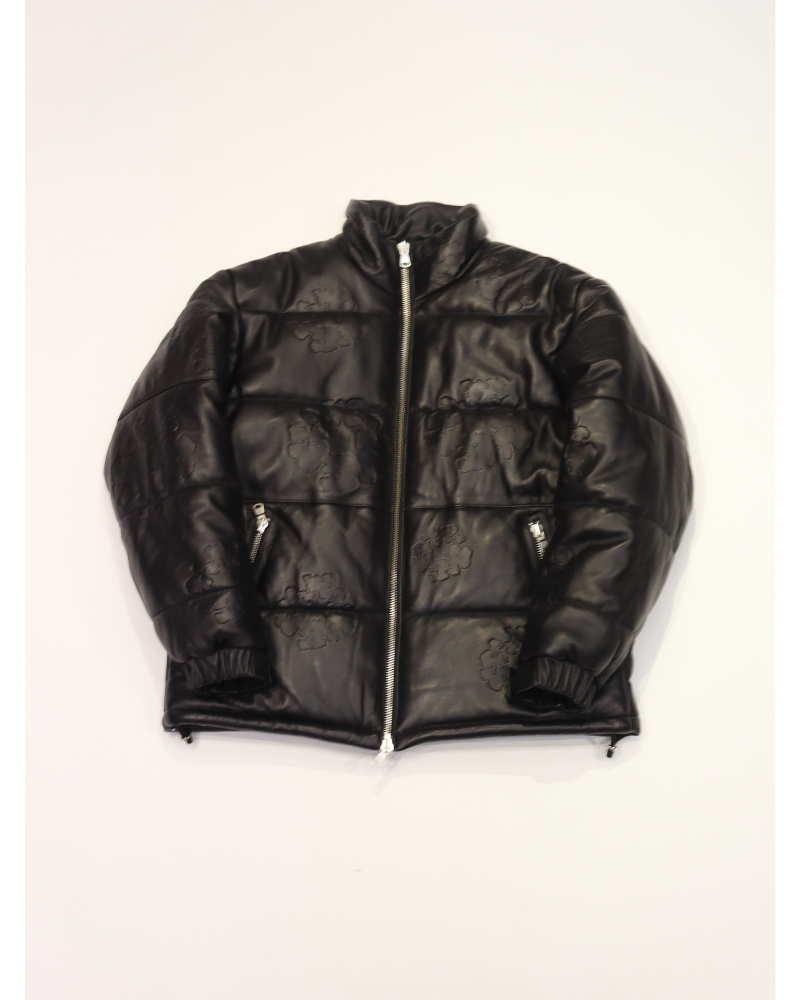 DENIM TEARS（デニムティアーズ）FW25ODP1136 Leather Wreath Puffer