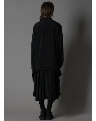 Ground Y（グラウンド ワイ）GA-T03-803-1-03 SILICON JERSEY+ CREPE 