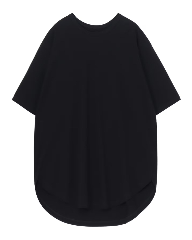 Ground Y（グラウンド ワイ)GA-T05-040 COTTON JERSEY HEM ROUND JUMBO