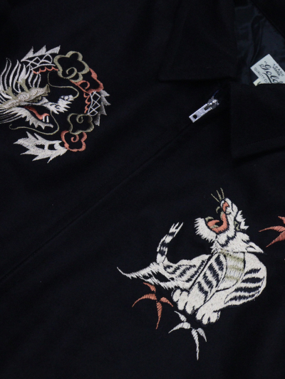 GOLD (ゴールド）GL15552 WOOL MELTON SOUVENIR JACKET “TIGER