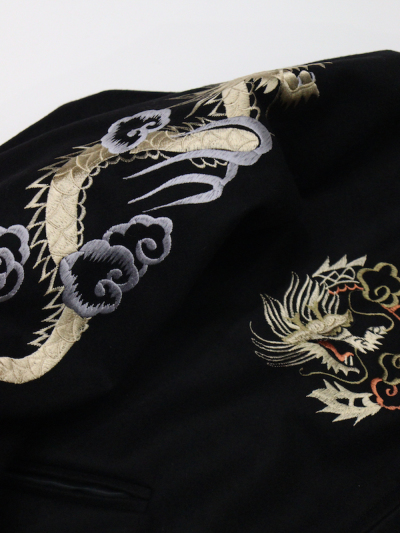 Gold スカジャンWOOL MELTON SOUVENIR JACKET gold 