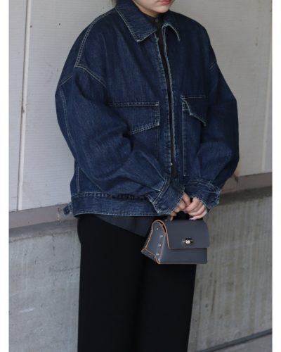 Graphpaper（グラフペーパー ）GL253-20057DB Selvage Denim Zip