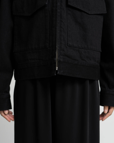 Graphpaper（グラフペーパー ）GL253-20057RB Selvage Denim Zip