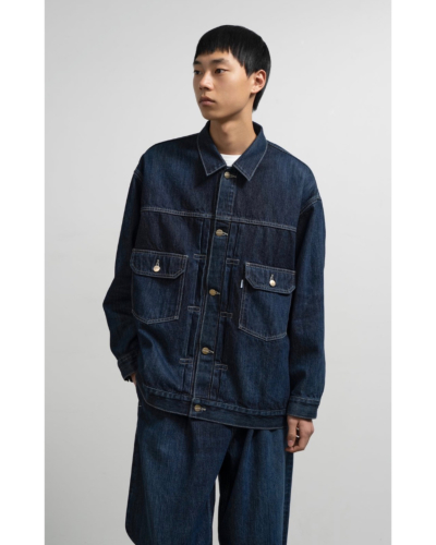 Graphpaper（グラフペーパー ）GL263-20054DB Selvage Denim Jacket