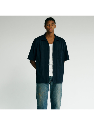 ゴールド　VAT DYE CHAMBRAY OPEN SHIRT GOLD (ゴールド）GL39438 VAT DYE CHAMBRAY OPEN SHIRTの通販