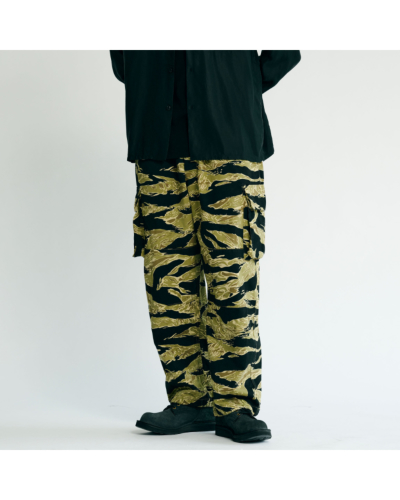 GOLD (ゴールド) GL42508 TIGER PATTERN EASY CARGO PANTSの通販