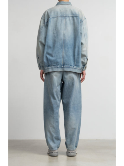 Graphpaper（グラフペーパー) GU241-30185LB Selvage Denim