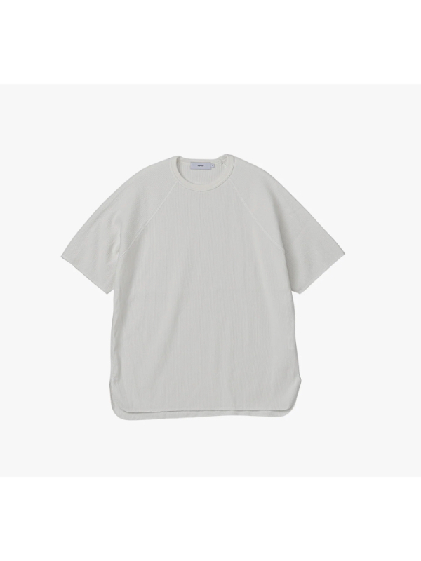 Graphpaper（グラフペーパー) GU241-70134B Waffle S/S Crew Neck Teeの通販 - BOOMERANG