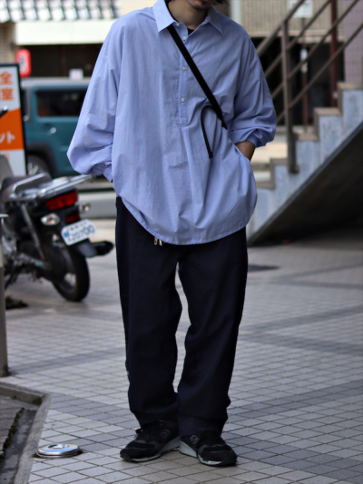 Graphpaper(グラフペーパー )GU251-50063 Seersucker Pullover Graphpaper(グラフペーパー )GU251-50063 Seersucker Pullover