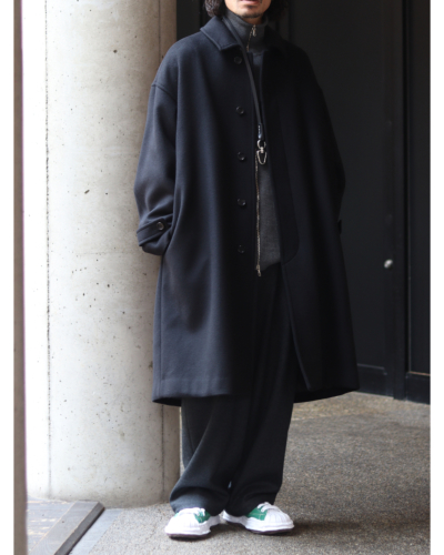 Graphpaper（グラフペーパー ） GU253-10270B Light Melton Oversized