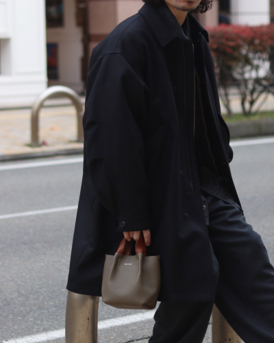 Graphpaper（グラフペーパー ）GU253-40223B Wool Smooth Flannel Easy