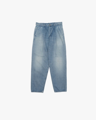 Graphpaper（グラフペーパー ）GU261-40060LB Selvage Denim Two Tuck