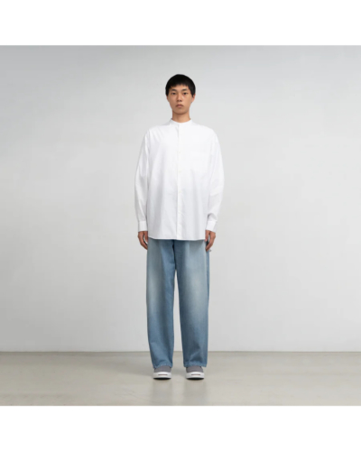 Graphpaper（グラフペーパー ）GU261-40060LB Selvage Denim Two Tuck