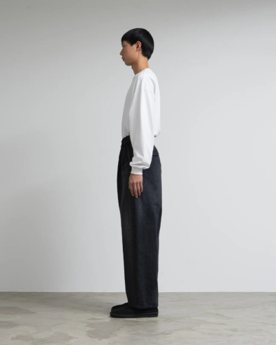Graphpaper（グラフペーパー ）GU261-40061DB Selvage Denim Two Tuck