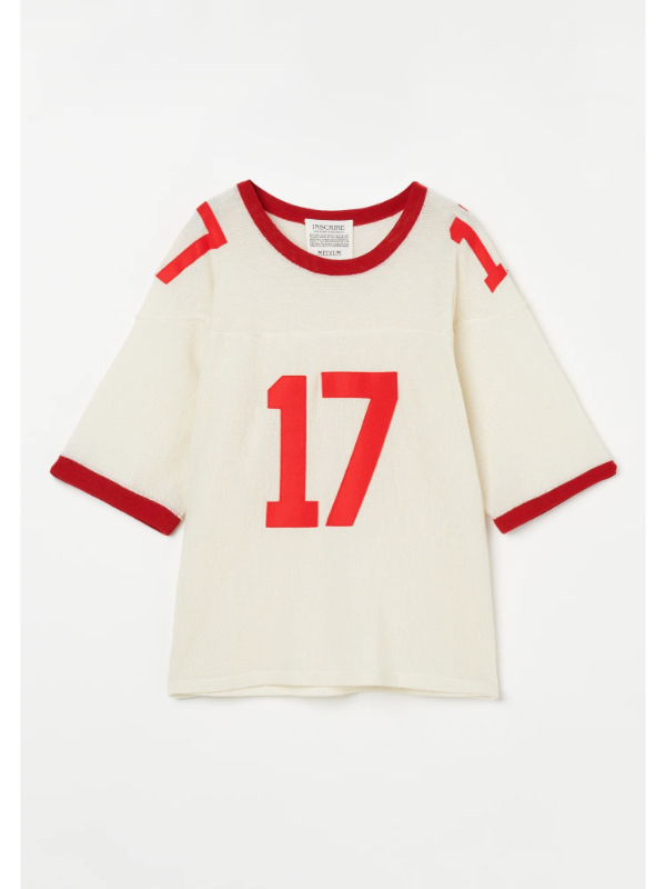 INSCRIRE (アンスクリア) I24SSBC84 Mesh Football Teeの通販 - BOOMERANG