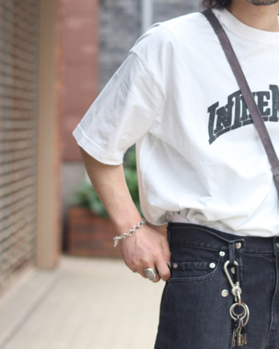 INSCRIBE アンスクリア　ショート丈Tシャツ INSCRIRE（アンスクリア）の「INSCRIRE | ブリーチ ショート半袖