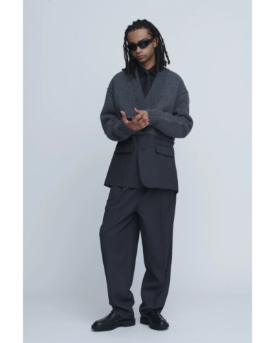 INSCRIRE (アンスクリア)IC252DAI25AWPT174 Wool Relax Pantsの