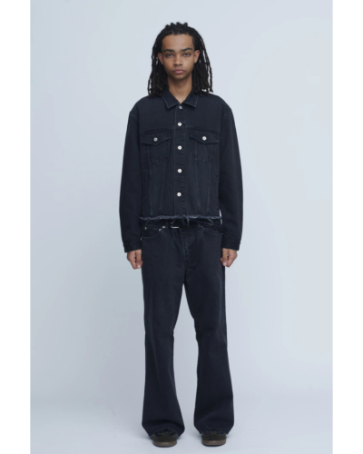 アンスクリア INSCRIRE シャギージャケット INSCRIRE (アンスクリア) IIC252DAIDJK52 Denim Jacket の通販