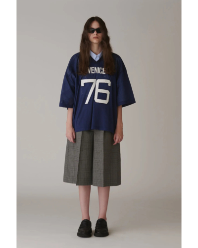 INSCRIRE アンスクリア Football Tee フットボール ニット アンスクリア/INSCRIRE】 フットボールT ウール M 日本製 - メルカリ