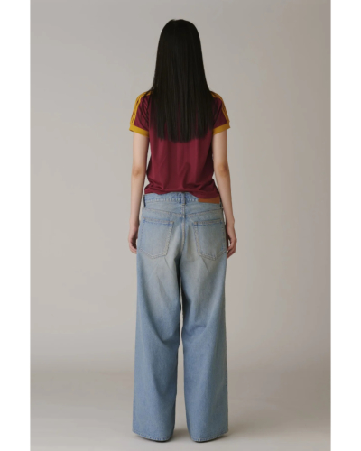 INSCRIRE アンスクリア　Denim Baggy Pants 29インチ INSCRIRE（アンスクリア) IC261DAIDPT53 Used Denim Baggy Pantsの通販