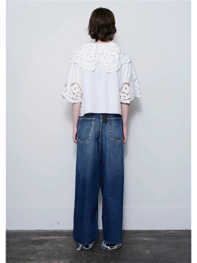 INSCRIRE (アンスクリア)ID-PT33A Denim Loose Fit Pantsの通販 INSCRIRE (アンスクリア)ID-PT33A Denim Loose Fit Pantsの通販