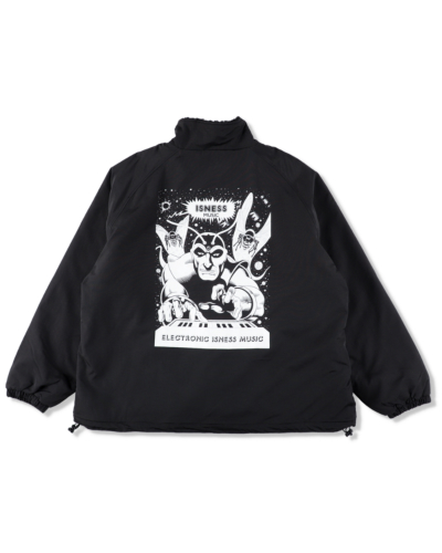 ジャケット・アウター ISNESS MUSIC REVERSIBLE JACKET ISNESS MUSIC REVERSIBLE FLEECE JACKET | MAROON