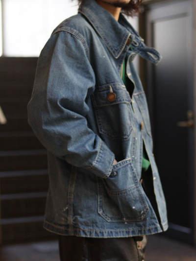 KOOKY ZOO(クーキー・ズー)J0048 JUVENILE DENIM COVER ALLの KOOKY ZOO(クーキー・ズー)J0048 JUVENILE DENIM COVER ALLの